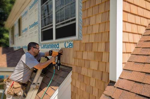 A Better Cedar Shingle From Certainteed Erie Materials And They Re In Stock At Erie Materials