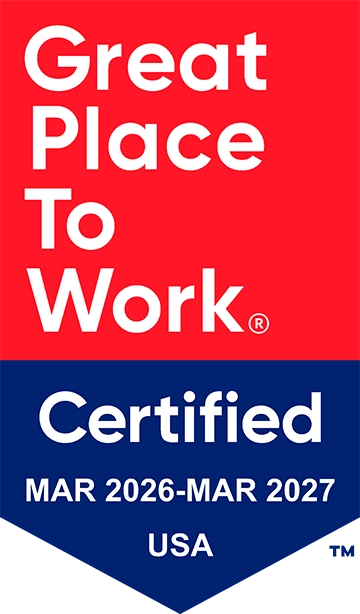 Great Place To Work Certified logo